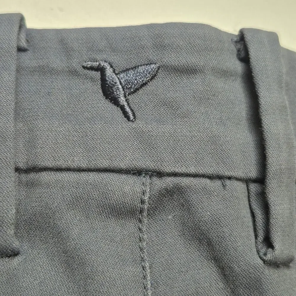 Birddogs Pants Men 36 Stretch Navy Blue Boomstick Liner Golf Performance Chino